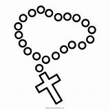 Rosario Rosary Ultracoloringpages sketch template
