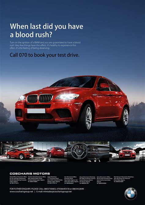 car test drive ads  behance
