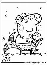 Peppa Peppapig Iheartcraftythings sketch template