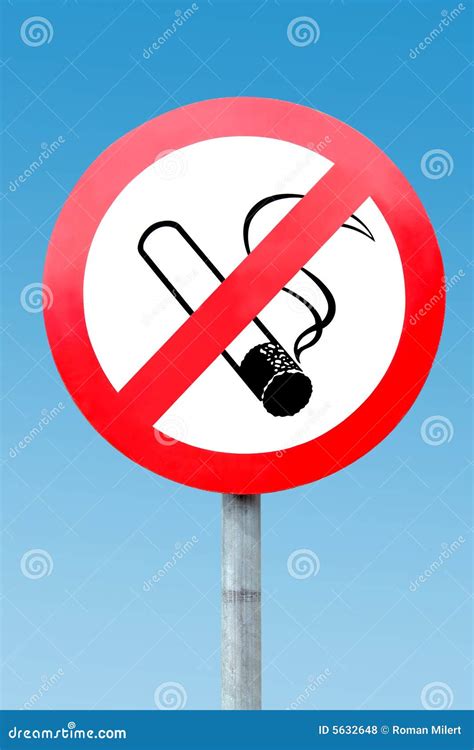 smoking sign stock photo image  dangerous prohibited