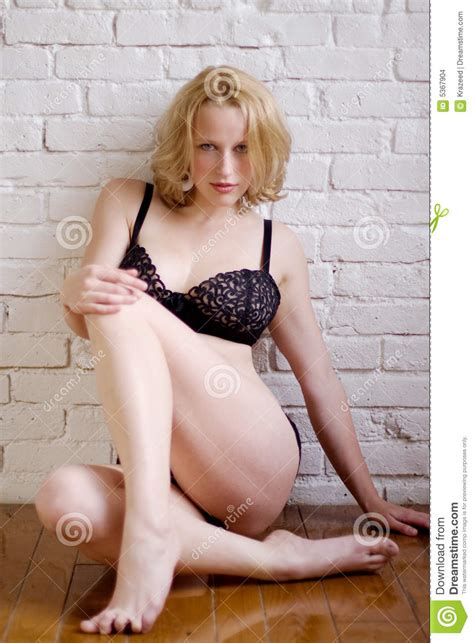Sexy Blonde In Pin Up Pose Stock Images Image 5367904