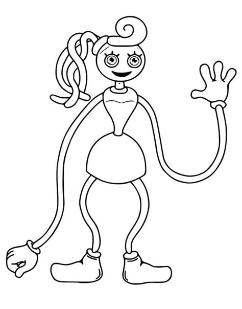 Mommy Long Legs Free Printable Coloring Page Free Printable Coloring