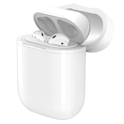 geekria wireless charging case  airpods   carry case abs hard airpods protective case