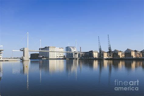 royal victoria dock in london photograph by roberto
