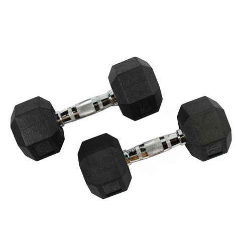 fitness republic hex dumbbells  lbs set hand weights walmartcom