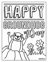 Groundhog Makeitgrateful Phil Punxsutawney Staging Thanksgiving sketch template
