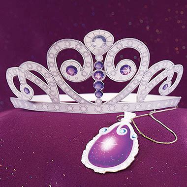 sofia   tiara  amulet disney inspired
