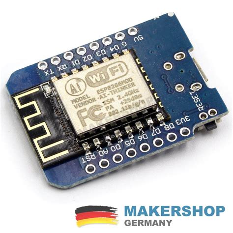 esp mini wlan board mikrokontroller wifi modul wemos nodemcu arduino makershopde