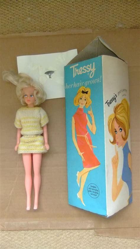 Vintage Tressy Doll 1968 Including Key And In Original Box 46 3 5