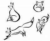 Fox Drawing Outline Head Easy Tattoo Tribal Drawings Simple Line Tribals Melodi Face Deviantart Silhouette Designs Henna Getdrawings Clip Cliparts sketch template
