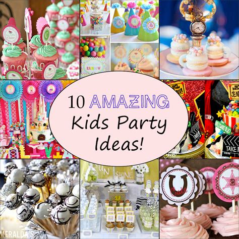 awesome kids birthday party ideas brownie bites blog