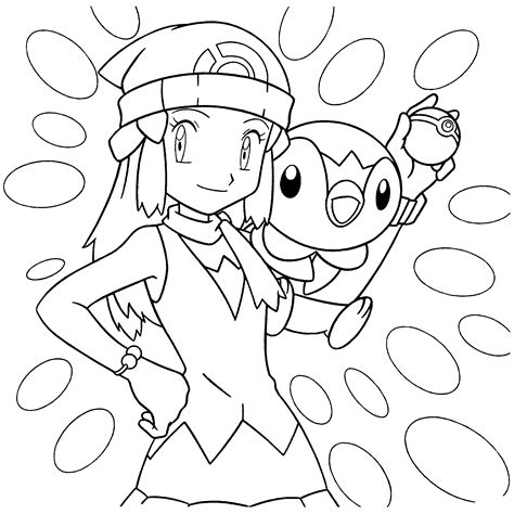 pokemon piplup coloring pages coloring pages