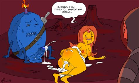 Post 1366915 Adventure Time Cinnamon Bun Finn The Human Flame Princess