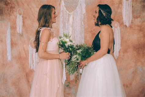 Laidback Boho Same Sex Wedding Bespoke Bride Wedding Blog