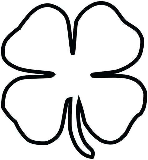 coloring pages shamrocks kidsworksheetfun