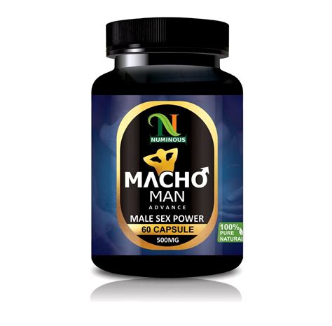 Macho Man Advance Sexual Wellness 60 Capsules Fast Formulation 100