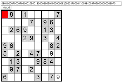 html sudoku game  javascript code review stack exchange