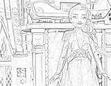 Arendelle Playset Downloadable sketch template