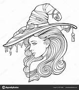 Malvorlagen Hexe Erwachsene Hexen Ausdrucken Geister sketch template