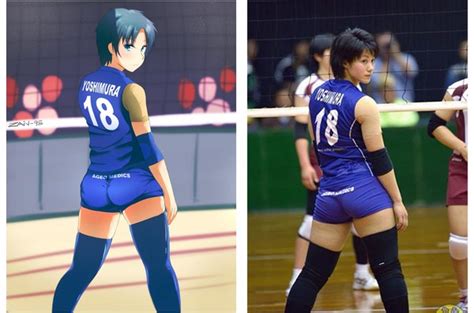 This Japanese Volleyball Star Has A Ton Of Fan Art And It