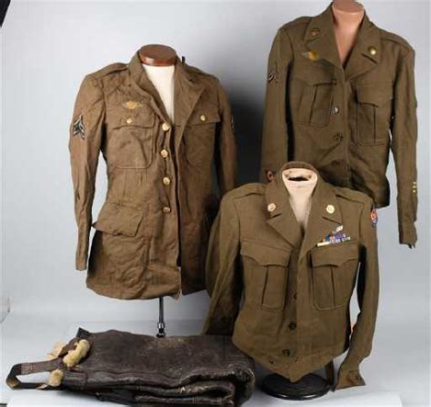 Wwii Us Army Air Corps Uniform Group