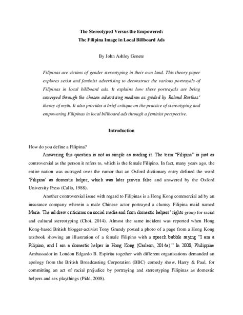 critique paper tagalog  research paper sample tagalog prayer
