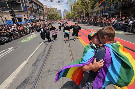here s what san francisco s pride parade looks like the week of
