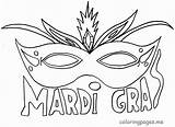 Mardi Gras Coloring Pages Printable Matter States Flat Stanley Kids Mask Color Clipart Drawing Mosaic Patterns 1000 Adults Popular Louisiana sketch template