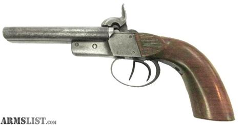 Armslist For Sale 1800s Era Double Barrel Pin Fired Pistol