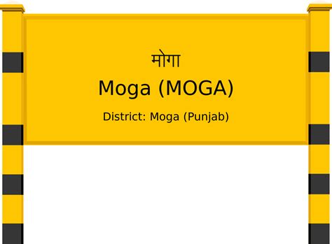 moga moga railway station station code schedule train enquiry