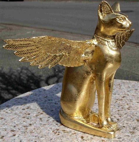 golden winged bastet by lexlothor on deviantart