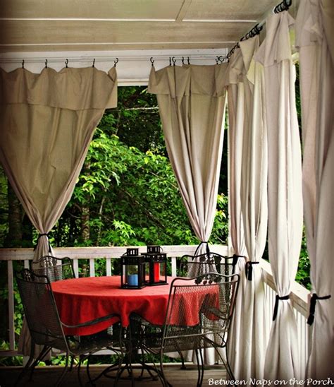 beautiful outdoor room curtains ideas beautyharmonylife