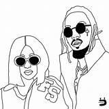 Cardi Coloring Lately Clipartmag Sunsun Bmg sketch template
