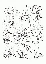 Undersea Wuppsy Counting Az Graders Adults sketch template
