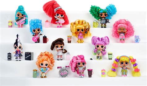 l o l surprise remix hair flip dolls 15 surprises with hair reveal