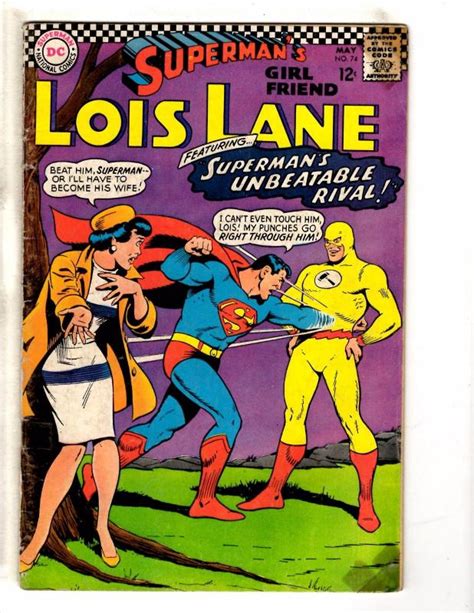 Lois Lane 74 Vg Dc Comic Book Superman S Girlfriend Batman Flash