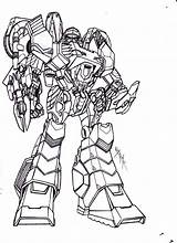 Megatron Robot Lineart Mode Kishiaku Transformers Color Character Deviantart Cybertronians Designs Drawings 2d Artwork Render sketch template