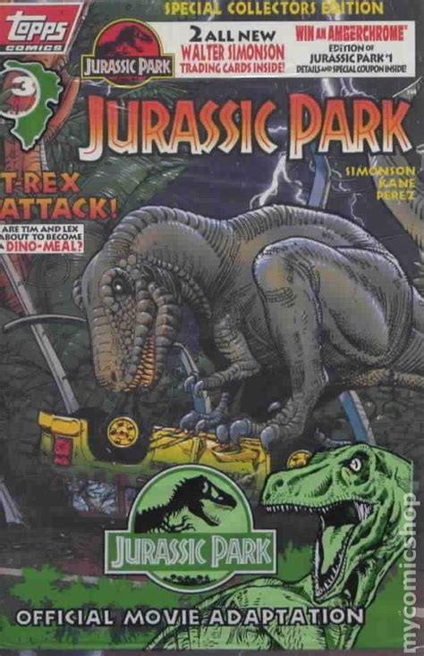 Jurassic Park 1993 Comic Books