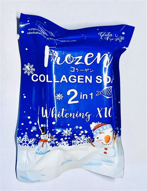 frozen collagen soap  whitening     glutathione philippines