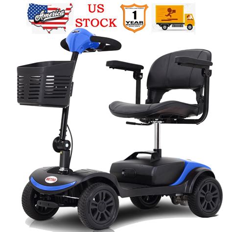 wheel mobility scooter heavy duty electric motorized scooters