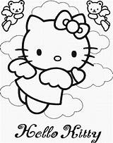 Hello Kitty Coloring Pages Print Kids Sheet Colouring sketch template