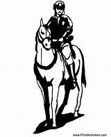 Police Clipart Mounted Officer Horse Coloring Riding Pages Cliparts Man Clip Clipground Library Don sketch template