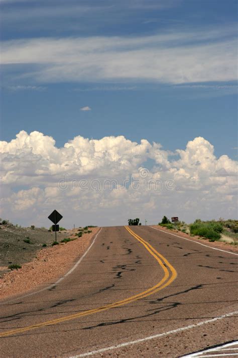 winding desert highway stock image image  road desert