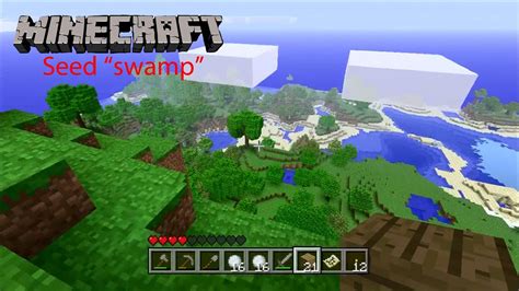 Minecraft Xbox 360 Seeds Swamp Part 2 Youtube