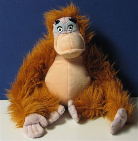 disney jungle book king louie plush orangutan