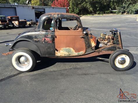 1934 Ford 5 Window Coupe Hot Rod Rat Rod