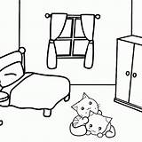 Coloring Cat Mitraland sketch template