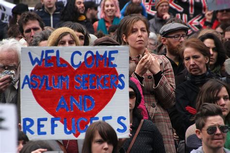 Welcome Asylum Seekers And Refugees Refugee Action Prote Flickr