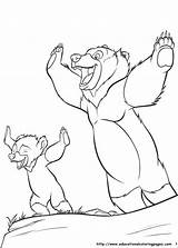 Bear Brother Coloring Pages Kenai Koda Educationalcoloringpages Printable Cartoons Kids Color Sheets Fun Disney Mammoth sketch template