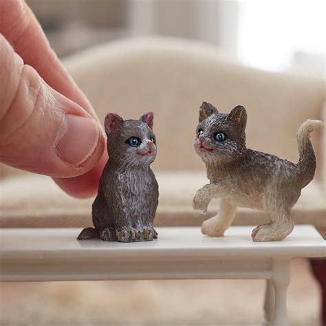miniature cats fairy garden supplies craft supplies factory direct craft